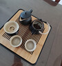 京东京造 茶具整套 功夫茶具陶瓷套装茶壶茶杯茶盘【黑陶提梁壶】 12件套  实拍图