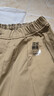 马登工装美式复古Easypants卡其休闲裤男士宽松直筒束脚长裤子男春 卡其色 【老钱风/裤子男款潮流百搭/九分裤男】 XL 实拍图
