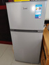 美的（Midea）112L两门小冰箱灰色双温小冰箱迷你家用宿舍租房灵活摆放节能低音深冷速冻 BCD-112CM 实拍图