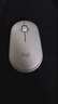 罗技（Logitech）LOGITECH PEBBLE鼠标 无线蓝牙鼠标 办公静音鼠标 鼠标对称鼠标 鹅卵石造型 米白色 实拍图