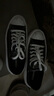 匡威（Converse）【滔搏运动】匡威帆布鞋女鞋低帮增高轻便舒适透气轻便休闲鞋 570256C 37 实拍图