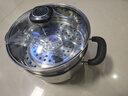 爱仕达（ASD）汤锅 304不锈钢小蒸锅 带蒸屉炖煮锅 20CM燃气电磁炉通用奶锅B1-Z 实拍图