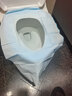 洁丽雅（Grace）一次性马桶垫60片旅行粘贴式酒店防水坐垫纸产妇坐便垫40*60cm 实拍图