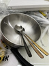 美厨（MAXCOOK）304不锈钢碗 大汤碗双层隔热 餐具面碗18CM MCWA613 实拍图