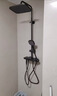 京东京造钢琴师琴键枪灰恒温淋浴花洒全套装一体全铜四功能 实拍图