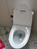 恒洁（HEGII）马桶 家用虹吸式大冲力坐便器 速冲节水防臭 静音降缓盖板 包安装 【抗菌座圈】一级水效HC0518PT 305坑距（适用300-345mm） 实拍图