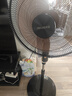 美菱（MeiLing）电风扇/落地扇【一级能效+直流变频+纯铜电机】家用轻音摇头铝叶扇强劲风可伸缩高度MPF-DL16618Z 实拍图
