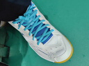尤尼克斯（YONEX）羽毛球鞋yy入门级训练减震动力垫男女SHB101CR白/蓝 37码 实拍图