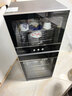 康宝（Canbo）消毒柜家用立式大容量高温烘干碗筷不锈钢餐具小型台式母婴儿奶瓶双门115L碗柜政府补贴XDZ100-D1 实拍图