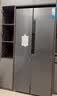 新飞 （Frestec）450升对开门零嵌入式冰箱超薄60cm深度双开门无霜家用冰箱变频一级能效除菌净味冰箱底部散热 450升对开门零嵌入冰箱~无霜变频1级~灰色 实拍图