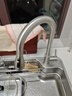 京东京造 厨房水龙头 抽拉式洗菜盆龙头 304不锈钢360°旋转冷热水3功能 实拍图