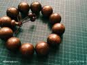 月印百川 金丝楠木手串男士佛珠手链约20mm 实拍图