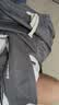 顶峰保罗（Dingfengbaoluo）裤子男士垂感直筒休闲长裤宽松夏季阔腿运动2356深灰2XL 实拍图