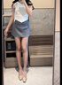 浪莎丝袜女开裆马油袜情趣性感诱惑油光油亮黑丝薄款免脱连裤袜 实拍图