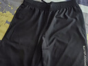 特步短裤男五分裤夏装新款运动裤透气速干裤跑步健身男裤子 正黑色-0170（吸湿速干-五分裤）-男 XL 实拍图