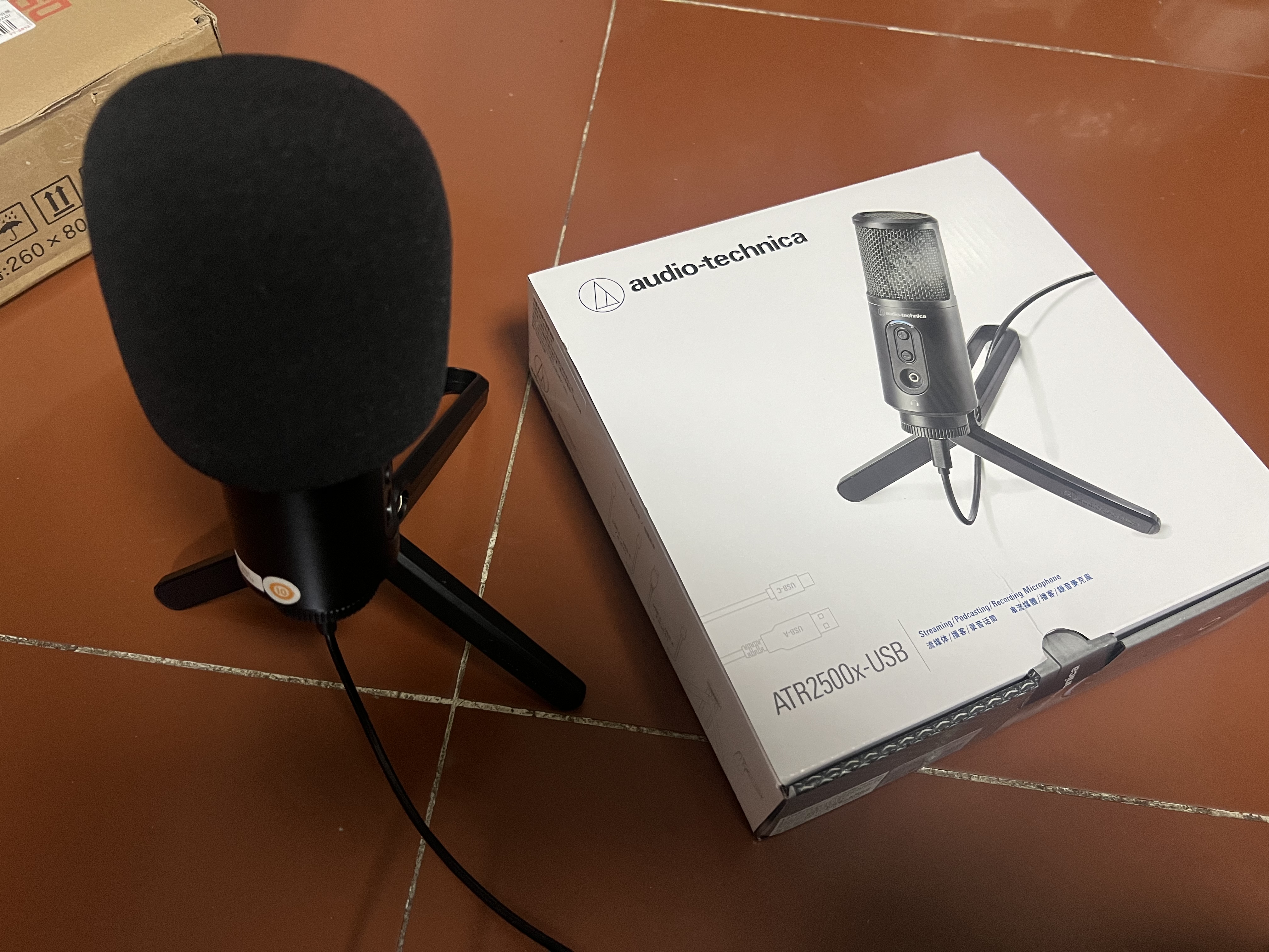 铁三角atr2500X-USB电容麦克风手机话筒专业电脑录音设备套装主播雪怪type-c ATR2500X标配【咨询领券】 实拍图