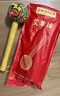 同仁堂北京同仁堂艾草捶养生锤肩颈按摩敲打捶背经络疏通黄色33cm1个/袋 实拍图