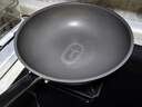 爱仕达（ASD）炒锅纯钛炒锅无氟涂层家用炒菜锅钛锅不粘锅32cm燃气电磁炉通用Z6 实拍图