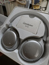 弱水时砂【2025新款】寒武纪头戴式耳机蓝牙无线降噪耳机手机电脑游戏低延迟超长续航送男女友学生 【标准版】轻纱灰|-48dB王牌降噪 实拍图