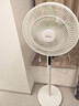 美的（Midea）【幸运草安睡1S】一级能效直流变频声控电风扇家用遥控卧室静音落地扇台式桌面抗菌大风力转页扇 实拍图