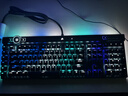 美商海盗船 (USCORSAIR) K100 RGB 光轴 机械键盘 游戏键盘 有线连接 全尺寸 黑色 OPX光轴 实拍图