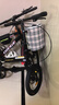永久折叠自行车成人男女士变速超轻便携学生单车上班代步通勤车免安装 消光黑 单速 辐条轮 16寸【建议身高130-160CM】 实拍图