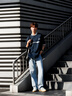 森马（Semir）森柔|牛仔裤男夏季宽松凉感薄款直筒裤2026新款水洗109926124104 实拍图