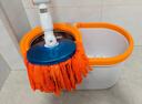 洁仕宝旋转拖把桶套装42cm3布液压杆免手洗一拖净双驱动拖布洗脱一体 实拍图