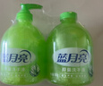 蓝月亮洗手液泡沫丰富抑菌99.9%500g+补充装500g 儿童护手家用替换装 实拍图