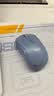 罗技（Logitech）M221 轻音鼠标 无线鼠标 办公鼠标 对称鼠标 带无线微型接收器 雾霭蓝 实拍图
