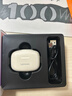 联想（Lenovo）真无线蓝牙耳机 半入耳式耳机 音乐运动游戏耳机蓝牙5.4 适用苹果小米手机 EA110月岩白 实拍图