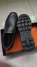 老人头（LAORENTOU）男士皮鞋商务休闲鞋头层牛皮套脚鞋耐滑圆头爸爸鞋 260278 黑41 实拍图