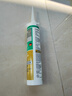 瓦克（WACKER）GM玻璃胶通用型厨卫密封胶美容胶中性门窗橱柜封边胶白色 实拍图