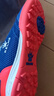 卡尔美（KELME）儿童足球鞋魔术贴免系带碎钉TF透气学生球鞋6873003 宝蓝 36 实拍图