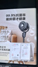 美的（Midea）空气循环扇电风扇落地扇家用摇头台式桌面两用电扇可拆洗节能立式轻音轻羽扇宿舍低噪台扇 【香薰驱蚊 99.9抗菌率】重磅新品GAI24KL 实拍图