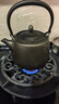 晋韵堂中华老字号福器纯手工铁壶煮水壶铸铁壶生铁壶茶具烧水壶茶壶 福（京仓发货自带赠品壶叉+壶垫） 750ml 实拍图