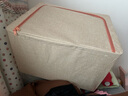 佳帮手收纳箱布艺衣服衣物被子衣柜整理储物箱百纳箱收纳盒子 66L2只装 实拍图