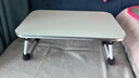 明智一凡宿舍笔记本电脑桌家用床上小桌子作业桌书学生可折叠桌懒人小桌板 40cm随机颜色【无卡槽】简约款 实拍图