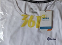 361°短袖男速干t恤新款夏季弹力吸湿排汗运动t恤男圆领跑步健身速干衣 【男款】本白 M 实拍图
