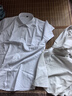 佐马仕短袖衬衫男修身抗皱冰丝夏季男士白衬衫短袖职业大码免烫衬衣男 DX2655纯白色 41 /2XL（140-150斤） 实拍图