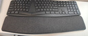 罗技（Logitech）K860无线蓝牙键盘 人体工学键盘分体式 笔记本电脑办公键盘Mac 带手托电池款家用多设备 全尺寸 K860键盘(商用Bolt接收器2年) 实拍图