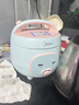 美的（Midea）小电饭煲迷你微压小型家用电饭煲1-2人用电饭锅小电锅宿舍用老式多功能煲汤煮饭煮粥不粘内胆 【趣味小猪煲】一键快煮 1.6L 黑晶防粘内胆 实拍图