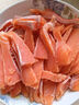 三只海豚刺身三文鱼块净重1斤 去皮去刺 新疆虹鳟 解冻即食 冷冻生鲜 鱼类 实拍图