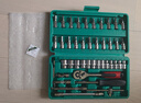 绿林（GREENER）47件套筒扳手汽修工具套装棘轮摩托修车公路工具箱快速扭力螺丝刀 实拍图