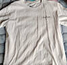 回力（Warrior）纯棉t恤男春秋新款重磅运动上衣男士宽松打底长袖体恤 白色  L 实拍图
