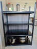 UOEN厨房多功能置物架家用落地多层储物柜微波炉收纳放锅用具货架子 实拍图