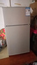 新飞（Frestec）小冰箱 冰箱小型双开门 迷你双门家用宿舍租房冷藏冷冻电冰箱节能省电 58L银【行业热卖+租房必备】 实拍图