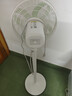 美的（Midea）【幸运草安睡1S】一级能效直流变频声控电风扇家用遥控卧室静音落地扇台式桌面抗菌大风力转页扇 实拍图