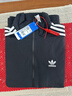 adidas休闲简约三条纹梭织立领夹克外套男装秋季阿迪达斯三叶草 实拍图