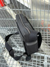 金利来（Goldlion）单肩包运动大容量防水牛津布夏季新款男士斜挎包帆布休闲背包男包 黑色【官方授权-假一罚十】 实拍图